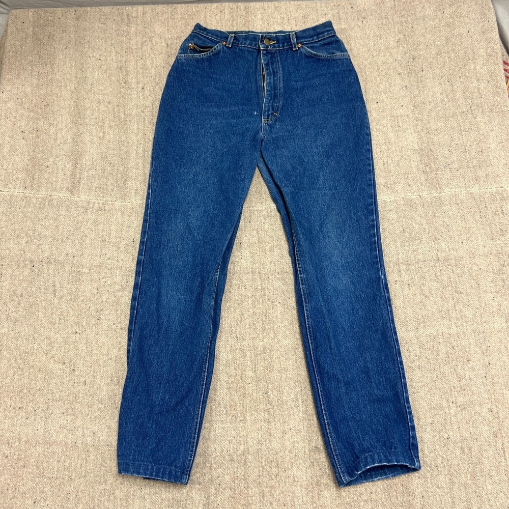 Vintage Lee Riders Jeans Women's 14 Blue 1980s 28x32